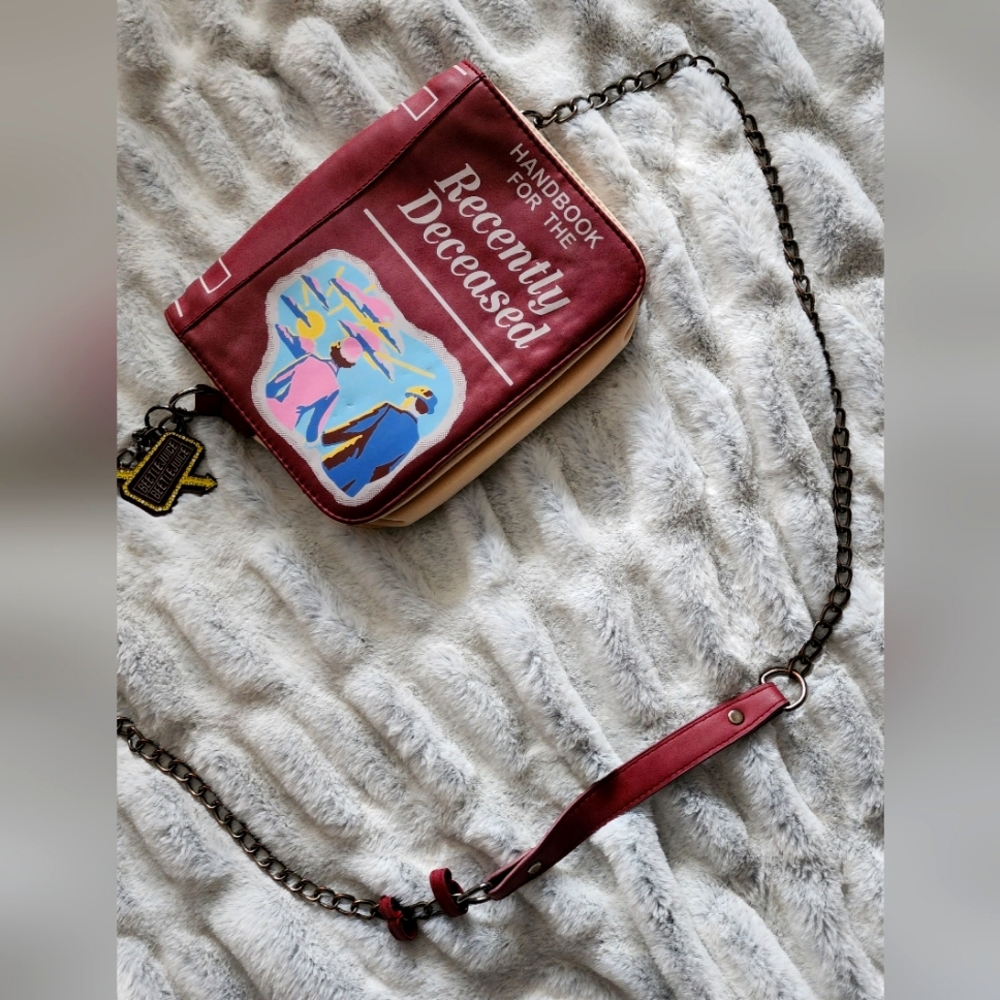 Handbook for the recently deceased purse..